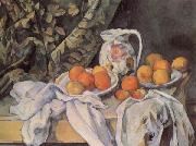 Paul Cezanne Still life with Drapery oil painting artist